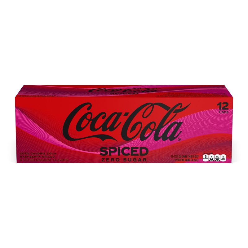 Coca-Cola Spiced Zero Sugar - 12pk/12 fl oz Cans, 2 of 9