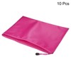 Unique Bargains Waterproof Cloth Zipper Home Office Travel File Bags 10 Pcs - 3 of 4