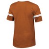 NCAA Texas Longhorns Women's Mesh Trim V-Neck T-Shirt - 2 of 3