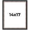PosterPalooza | Simple Silver Picture Frame - UV Acrylic, Foam Board Backing, Hanging Hardware - 2 of 4