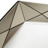 Possini Euro Design Possini Euro Aubrey 33" x 33" Champagne Beveled Wall Mirror - 3 of 4
