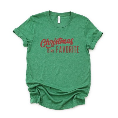 Simply Sage Market Women's Christmas Is My Favorite Short Sleeve Graphic Tee