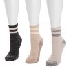 MUK LUKS Women's Dream Step Cozy Mini Crew Sock - 2 of 2