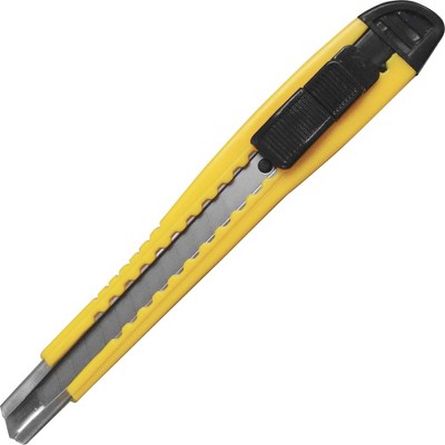 Sparco Fast Point Snap Off Blade Knife 5-3/4" Yellow/Black 01470