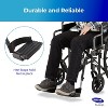 Invacare Wheelchair Legrest with Heel Loops, Adjustable Length, Swing-Away Design & Flip-Up Footplate - 4 of 4