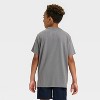 Boys' Minecraft Halloween Short Sleeve Graphic T-Shirt - Gray - 3 of 4