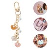 Unique Bargains Shell Pearl Handbag Charm 4.13" 1 Pc - 3 of 4