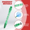 Unique Bargains Medium 2BA Thread Aluminum Dart Shafts with Rubber Rings for Steel Tip 12 Pcs - 3 of 4