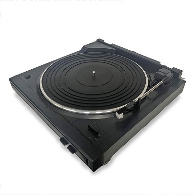 Black Aluminum Belt Drive Fully Automatic Turntable