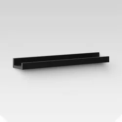 Picture Ledge Wall Shelf - Black - Threshold™