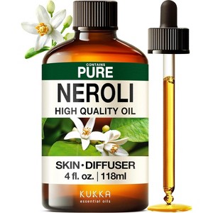 KUKKA Neroli Essential Oils - 4 Fl Oz - for Hair, Skin, Diffuser, Aromatherapy & DIY Soap Making Scent - 1 of 1