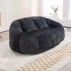 Racxily Bean Bag Sofa, Lazy Sofa Durable, Comfort Lounger, High Back Bean Bag Chair Couch for Adults and Kids, Indoor & Outdoor - 3 of 4