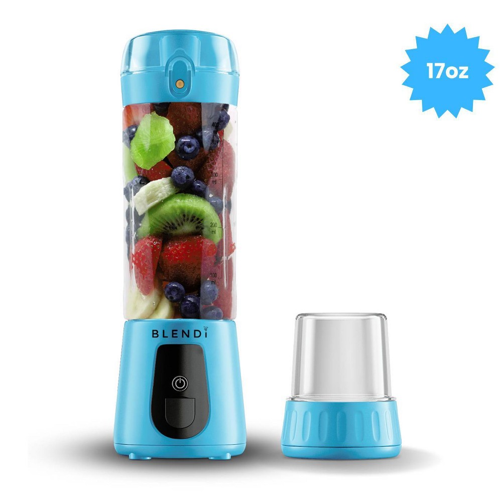 Photos - Mixer BLENDI Pro+ Portable Blender Turquoise: 17oz Capacity, 120W, Stainless Steel & Plastic, 2 Speeds, Hand Wash