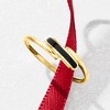 Ross-Simons Black Enamel Bypass Ring in 10kt Yellow Gold - 4 of 4