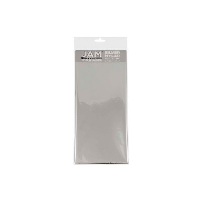 JAM Paper Gift Tissue Paper Silver Mylar 3 Sheets/Pack 1172418