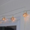 Northlight 10 Battery Operated Silver Mini Patio Lights - 7.5 ft White Wire - 4 of 4