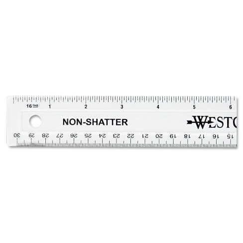 Enday 4-Piece Geometry Ruler Set