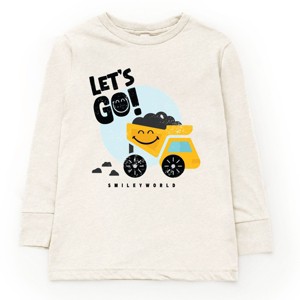 The Juniper Shop SmileyWorld Let's Go Dump Truck Youth Long Sleeve Tee - 1 of 4