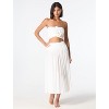 Carmen Marc Valvo Bandeau Crop Top - 4 of 4