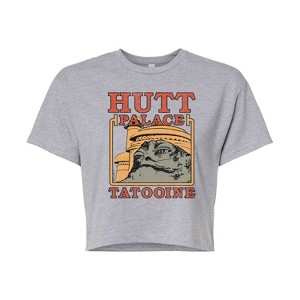 Women's - Star Wars - Hutt Palace Cropped Graphic T-Shirt - 1 of 4