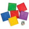 Learning Resources 5" Double-Sided Assorted Geoboard Shapes 6pc Ages 5plus: Math & Counting Kits, Kindergarten Educational Toy - 2 of 4