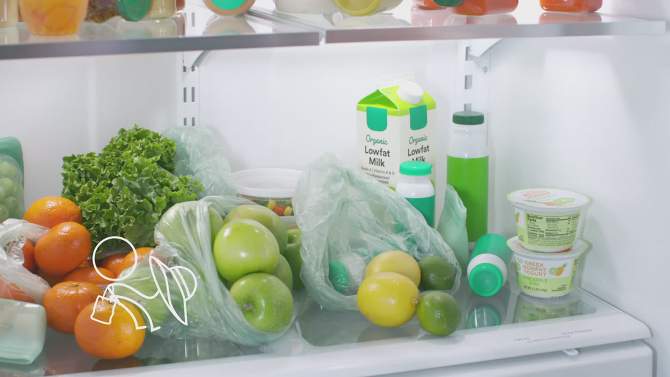 YouCopia 6&#34; BPA-Free Plastic RollOut Fridge Drawer - Clear, 2 of 6, play video