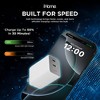 iHome 45W GaN Universal Charger, Dual USB-C Ports, Fast Charging, Folding Prongs, Travel-Friendly, Charges 2 Devices at Once - 4 of 4