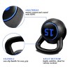 Costway 3-Piece Kettlebell Weights Set, Weight Available 5,10,15 lbs, HDPE Kettlebell for Strength and Conditioning - 4 of 4