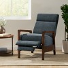 Lyngins Modern Wood Hand Recliner Chair with High Back & Footrest,Accent Club Chair for Living Room,Bedroom - 3 of 4