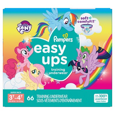 Pampers Easy Ups My Little Pony Training Pants Toddler Girls 2T/3T 25 Ct  (Select for More Options)