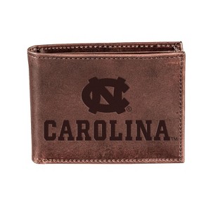 Evergreen University of North Carolina Crazy Horse Collection Bi-Fold Wallet - 1 of 1