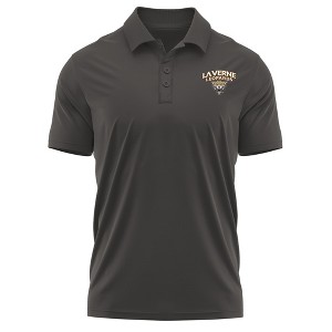 University of La Verne Adult Polo Left Chest Logo, Athletic Heather - 1 of 4