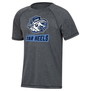 NCAA North Carolina Tar Heels Boys' Gray Poly T-Shirt - 1 of 3
