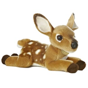 Aurora Miyoni 11" Fawn Brown Stuffed Animal - 1 of 4