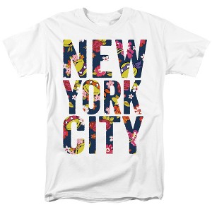 Men's Teenage Mutant Ninja Turtles Nyc Faces T-Shirt - 1 of 4