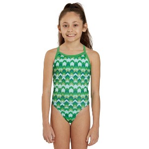 Sporti HydroLast Arrowhead Thin Strap One Piece Swimsuit (22-40) - 1 of 4
