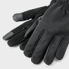 Men's Thinsulate Hybrid Gloves - Goodfellow & Co™ Black - 2 of 3