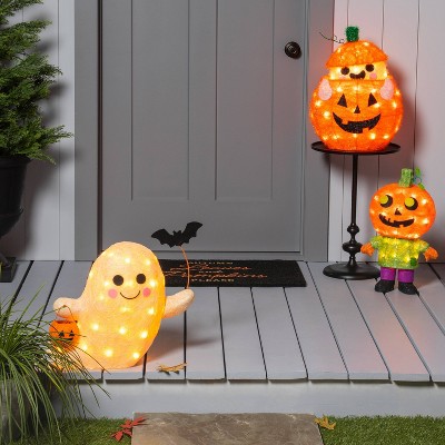 Halloween Pumpkin Skull String Lights 12 bulb Outdoor decoration lighting 