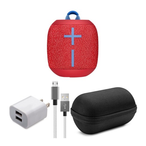 Ultimate Ears Wonderboom 2 Radical Red Bluetooth Speaker Bundle : Target