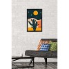 Trends International Cozy Joy - Desert Cactus At Night Framed Wall Poster Prints - 2 of 4