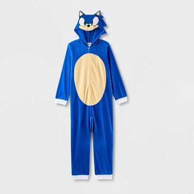 Boys' Sonic the Hedgehog Union Suit - Blue L