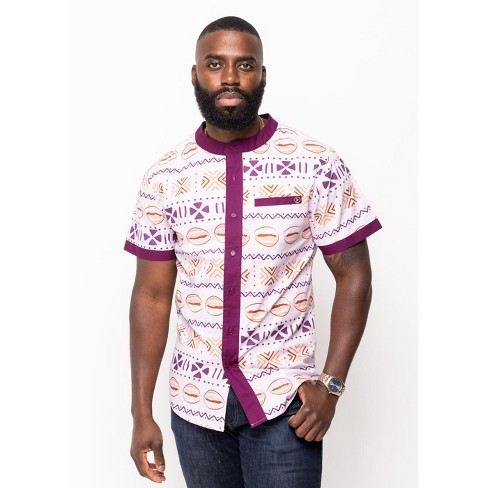 Mens African Print Long Sleeve Shirts – D'IYANU