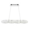 CWI Lighting Milan LED Chandelier With Chrome Finish - 3 of 4