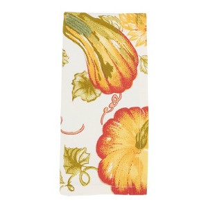 Saro Lifestyle Table Napkins With Pumpkins Design (Set of 4) - 1 of 4