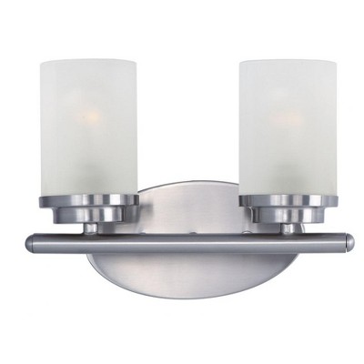 Maxim Lighting Corona 2 - Light Vanity in  Satin Nickel