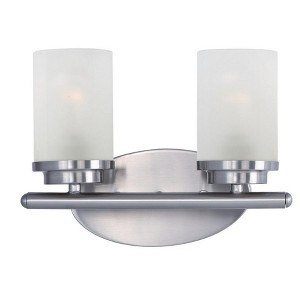 Maxim Lighting Corona 2 - Light Vanity in  Satin Nickel - 1 of 1
