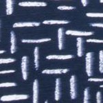 navy print