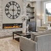 Sorbus 32 inch Large Wall Clock for Living Room Decor (Black) - 2 of 4