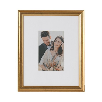 Adlynn Gold Classic Wall Picture Frame Set, 5 Pieces