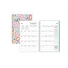 Blue Sky Weekly/Monthly Student Spiral Planner 5"x8" Printed Lei Multi Floral - 4 of 4